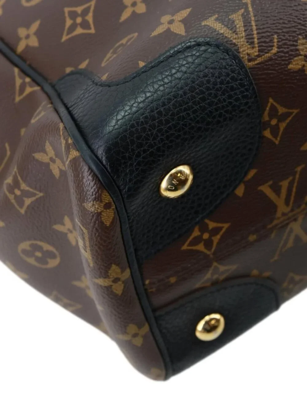 Louis Vuitton  Estrela MM NM Monogram Canvas Shoulder Bag Black